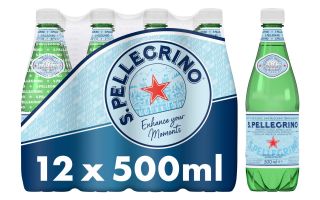 San Pellegrino Sparkling Water - 12 x 500ml